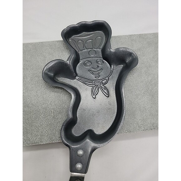Pillsbury Doughboy Pancake Skillet Mold with Handle - Picture 2 of 12